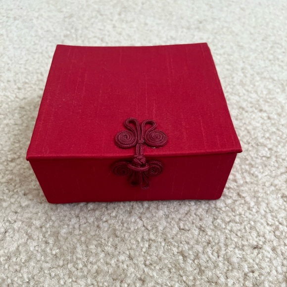 NWB Pier 1 Chinese Li Bien Christmas Heart Ornament - Picture 3 of 5